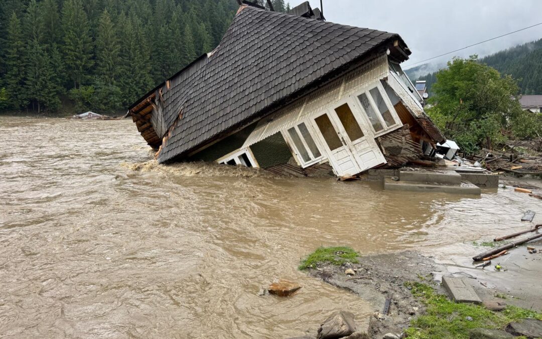 Hilfe beim Hochwasser in Rumänien